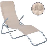 basculante Plegable Acero y textileno Gris 170x65x101 cm - details 8