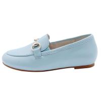 Nuevos zapatos planos resistentes, zapatos casuales de piel de vaca para niños - details 1