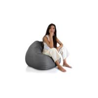Salon de Lujo XXL - Sofá Puf Gigante Moderno de Diseño - Modelos de Puffs o Bean Bag Chair Grandes con Relleno Incluido para Adultos o Decoración Habitacion Juvenil Gris Oscuro - details 15