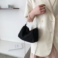 Bolso de mano de gran capacidad con diamantes de imitación, bolso de hombro con cadena de perlas, pequeño bolso cuadrado, bolso de almohada, bolso de cosméticos, bolso de hombro para mujer, fiesta - details 8