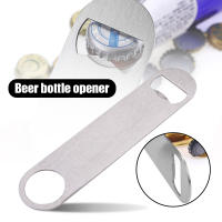 Abrebotellas de acero inoxidable, abridor plano de alta resistencia, profesional, para barman - details 6