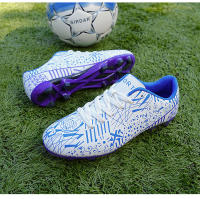 Zapatos de fútbol para hombre, botas de fútbol para exteriores, zapatos de tacos de fútbol para niños, zapatillas de entrenamiento antideslizantes transpirables, entrenadores de Futsal de césped - details 19
