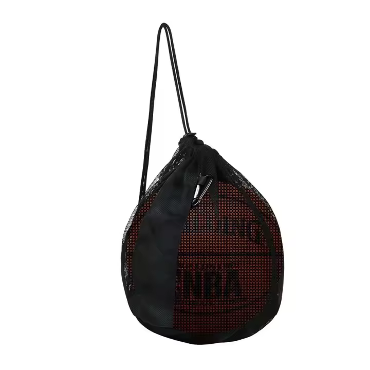 Bolsa de una sola bola, bolsa de malla de baloncesto, bolsas de almacenamiento, mochila cruzada de baloncesto, organizador deportivo, Estuche de transporte - 1