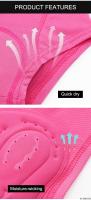 WOSAWE Pantalones Cortos de Ciclismo para Mujeres Cómodos Informes de Gel 3D Ajuste Ajustado - details 5
