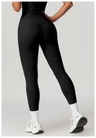 Pantalones de Yoga de Cintura Alta Ajuste Ajustado para Abdomen y Cadera Secado Rápido - details 26