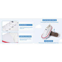 Zapatillas de Lona Ligeras y Cómodas para Niños Pequeños Suela Suave, Cordón T, Antideslizantes, Zapatos Clásicos Planos - details 2