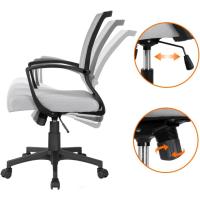 Silla de Oficina Regulable en Altura Multicolor de Malla con Función de Mecedora - details 28