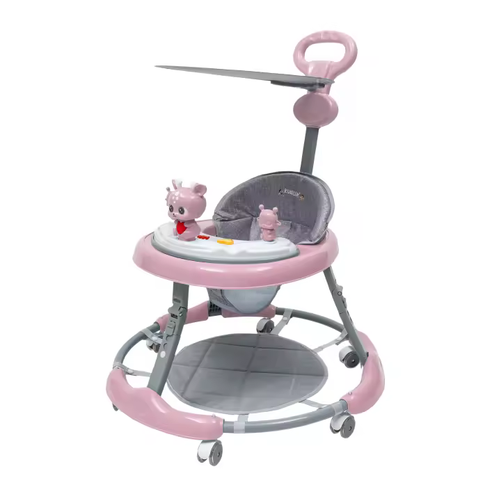Coche de juguete ajustable para niños, andador con música, mejora del juego del cochecito de bebé - 1
