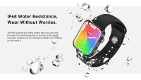 Reloj inteligente N76 Pro Max, dispositivo con asistente de voz, bloqueo de contraseña, NFC, Modo deportivo, recordatorio de mensajes y Sedentarismo - details 9