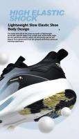 Deportes informales de alta calidad para hombre con parte superior de malla transpirable, suela elástica antideslizante con placa de carbono de palomitas de maíz, zapatos para caminar - details 5