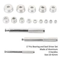 Juego de 17 piezas de Extractor de montaje de rodamiento pequeño, herramientas de montaje y desmontaje de aleación de aluminio - details 5