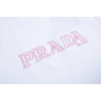 Las mejores camisas casuales básicas de moda de verano, camisetas holgadas de algodón puro para hombres y nuevas camisas de manga corta para parejas con estampados de logotipos en la parte delantera. - details 3