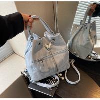 Bolso De Cubo De Verano Bolso De Hombro Para Mujer 2025 Nueva Mochila De Moda Mochila Casual De Gran Capacidad - details 25