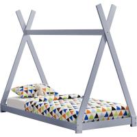 Cama para niños pequeños Cama Infantil 160 x 80cm Estructura Tipi de Madera Pino Color Pino Natural - details 25