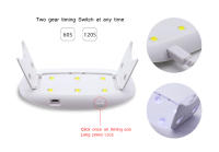 Secador de uñas de 6W, lámpara LED UV blanca y rosa, portátil, Cable USB, uso doméstico, Mini lámpara de secado de Gel UV, herramientas de manicura - details 4
