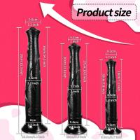 Consolador de animales de tamaño grande de caballo de 15 pulgadas, tapón Anal grande, pene enorme, suministros para adultos, Juguetes sexuales para hombres y mujeres - details 6