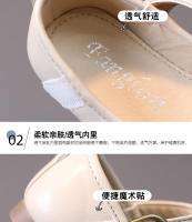 1-6 años de edad 3 zapatos de princesa de suela suave antideslizante zapatos pequeños de cuero estilo universitario - details 4