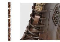Zapatos de cuero genuino para hombre, cómodos zapatos informales con cordones, plantilla deportiva transpirable con 8 cm de altura - details 10