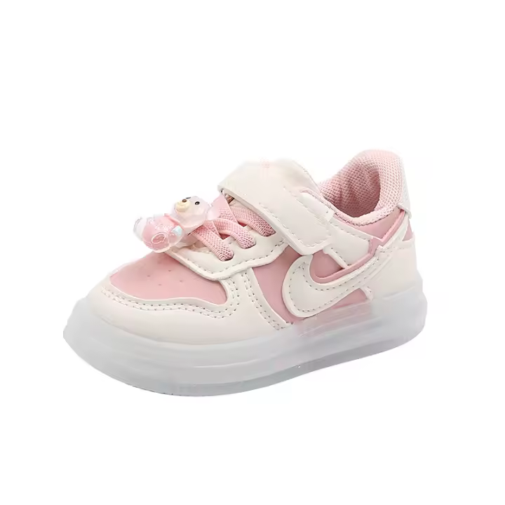 Zapatos de cuero suave para niños, zapatillas casuales para niñas de 1 a 6 años - 1