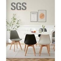 Conjunto de Silla de Comedor Nórdica de Madera Sólida Fácil de Limpiar, Comodable para Sentar con Cojín y Piernas - details 1
