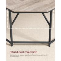 Escritorio de Esquina en Forma de L 149 x 149 x 76 cm Ahorro de Espacio Oficina en Casa Juegos - details 13