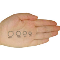 ASTM-Aro de segmento con bisagras de titanio, Circonia cúbica, para tabique nasal, pezón, golpe, Tragus, Hélix, Labret, Piercing para labio, joyería para el cuerpo, F136 - details 2