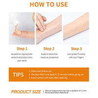 SPF40 Crema Hidratante con Color VC Maquillaje Refrescante para la Piel Protección UV Anti-Envejecimiento Protector Solar de Larga Duración - details 5
