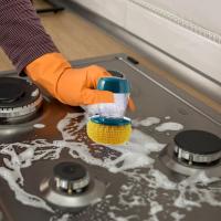 Cepillo dispensador recargable para limpieza de platos, dispositivo portátil para lavar platos, dispensador de jabón líquido - details 1