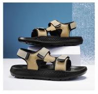 Sandalias de verano para hombre, zapatos informales, zapatillas para exteriores, chanclas para caminar en la playa, comodidad, diseñador de lujo, cuero ligero de moda - details 18