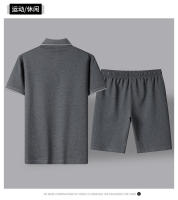 Conjunto de polo y pantalón corto adelgazante para hombre - details 4