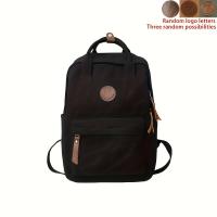 Mochila Vintage Con Cremallera, Mochila De Gran Capacidad, Versátil Para Almacenamiento De Viaje - details 5