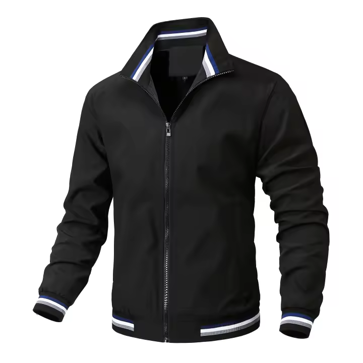 Nuevo Chaqueta Bomber de Moda para Hombres Primavera Otoño 2024 Ajuste Delgado Militar Casual - 1