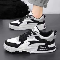 Zapatos informales para hombre con tejido de malla transpirable que aumenta la altura, cómodos zapatos de goma deportivos planos para correr en primavera y verano - details 4