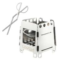 Estufa de Alcohol Plegable Portátil Lixada Titanio/Acero Inoxidable Ideal para Cocina al Aire Libre - details 12