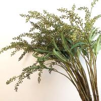 Planta Artificial de tacto Real, rama de fruta, arte Floral hecho a mano, plantas verdes simuladas, plantas falsas realistas, decoración de jardín al aire libre - details 4