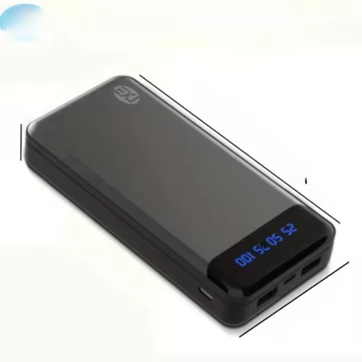 Carga Rápida EXJ-Power Bank de 20000mAh Pantalla Digital Cargador Externo Portátil para iPhone 16 Pro, 15, 14 - 1