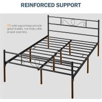 Cama Individual Hierro Cama Metálica para colchón de 90 x 190cm Cama Industrial Estructura Metal - details 66