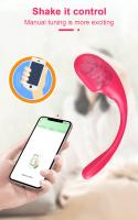 Vibrador Inalámbrico Bluetooth G Spot Dildo Control Remoto Aplicativo Ropa Interior Vibrante para Mujeres Juguetes para la Salud Sensual - details 8