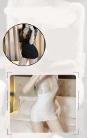 Vestido de Lencería de Encaje con Cintura Profunda Fitting Ajustado, Falda Corta, Ropa de Fiesta Sexy - details 0
