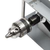 Mini sierra de mesa eléctrica para bricolaje, sierra de banco para carpintería, herramienta de corte DIY, Plata para decoración, fabricación de manualidades, 10000rpm - details 6