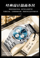 Nuevo reloj multifuncional para hombre de la marca suiza, reloj de cuarzo luminoso e impermeable. - details 16