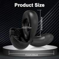 Leten Vibrador Control Remoto 4IN1 Nuevo Juguete Sensual para Parejas Estimulador de Perineum y Testículos Retrasador de Ejaculación Salud - details 3