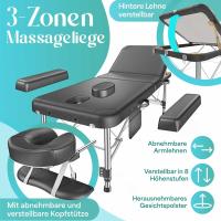 Silla de Masaje Camilla Plegable y Ajustable en Altura Terapia Estética de 3 Zonas - details 4