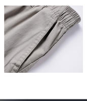 Pantalones Cargo Cortos de Algodón Puro para Hombres CHAIFENKO Versátiles, Transpirables, Ajuste Regular, Largo de Verano - details 10