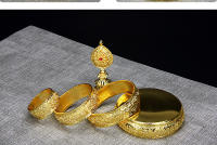 Producto Buddha Hall Placa de aleación de cobre pequeña de 4 pulgadas Cuatro filas más Manzha Roman Zha - details 9