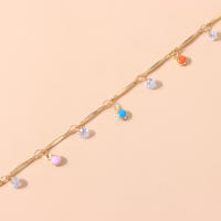 Collar Colgante de Gemas de Imitación con Estilo Temperamento Flotador de Tubo Recto Personalizado - details 4
