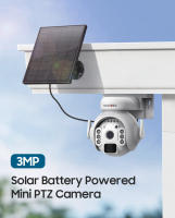 Camara de vigilancia exterior solar WIFI inteligente solar HD 360 grados alarma 4G vigilancia - details 0