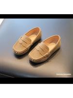 Zapatos planos de cuero para niño, mocasines informales versátiles, clásicos y sencillos, antideslizantes, para la escuela, primavera y otoño - details 11