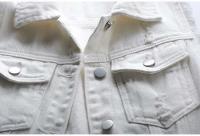 Chaleco Sin Mangas de Moda para Mujer Primavera-Otoño 2025 Chaleco Cowboy de Un solo Pecho Estilo Coreano Dulce y Corto - details 48