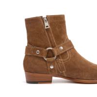 Botas tobilleras Chelsea y Chuka para ocasiones formales para hombre para bodas o uso durante todo el año de zapatos de cuero para hombre - details 5